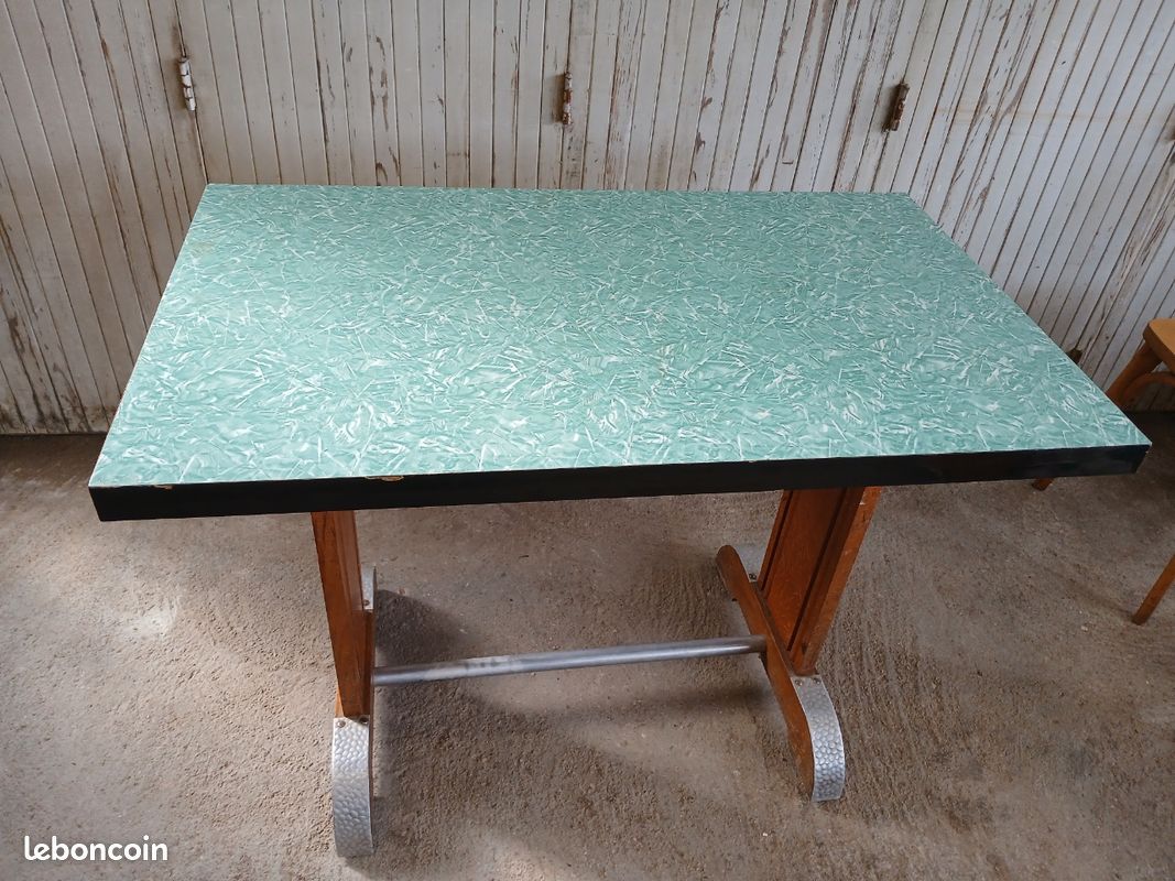 Table de bistrot vintage (image 2)