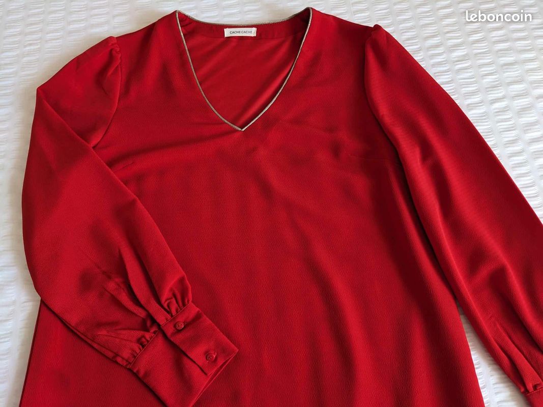 Robe rouge cache cache (image 3)