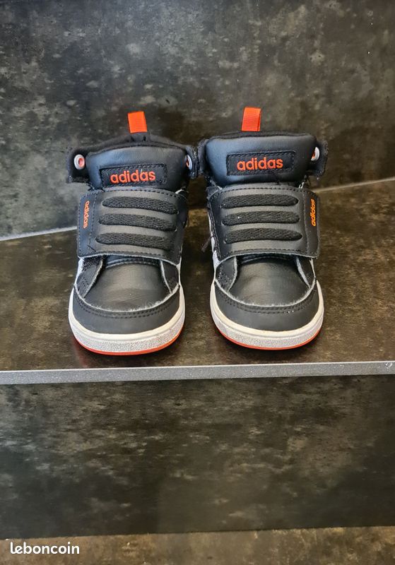 Adidas - Baskets montantes Hoops Mid 2.0 (Taille 21) (image 2)