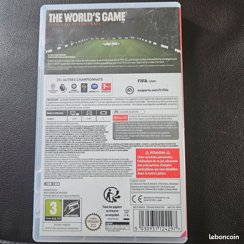 Jeu switch FIFA 23 (image 2)