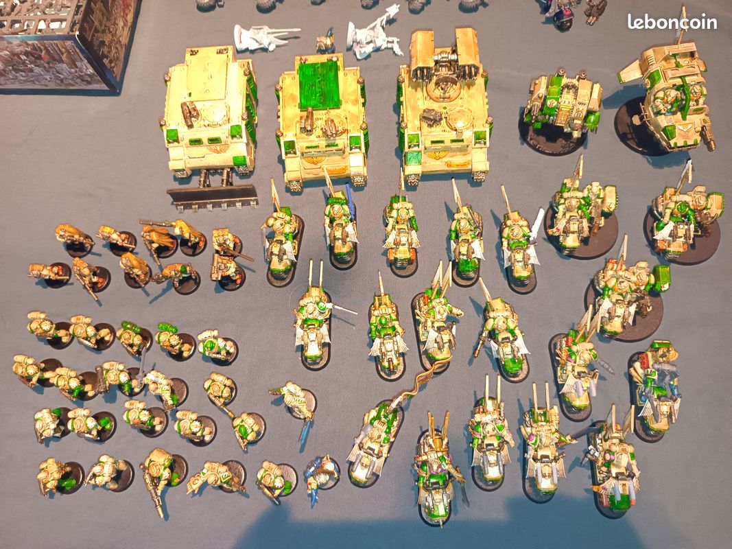 Warhammer 40K / 30K armée Dark Angels firstborn partiellement OOP/collector (image 7)