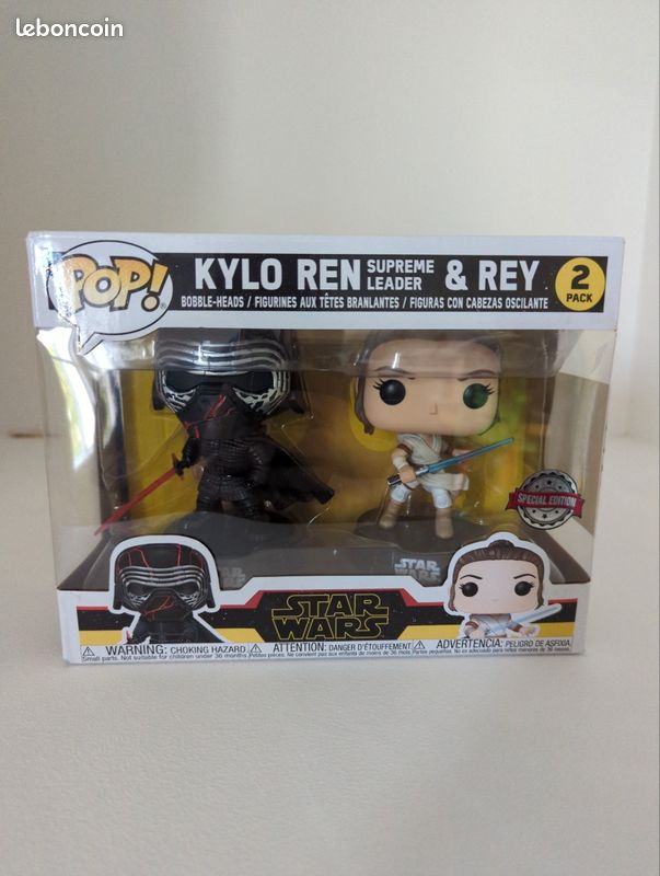 Funko pop Kylo Ren & Rey (image 1)