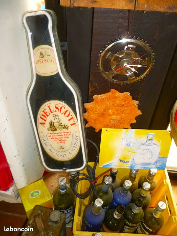 Tôle peinte enseigne pour la bière SOL originale NO RICARD émaillée (image 17)