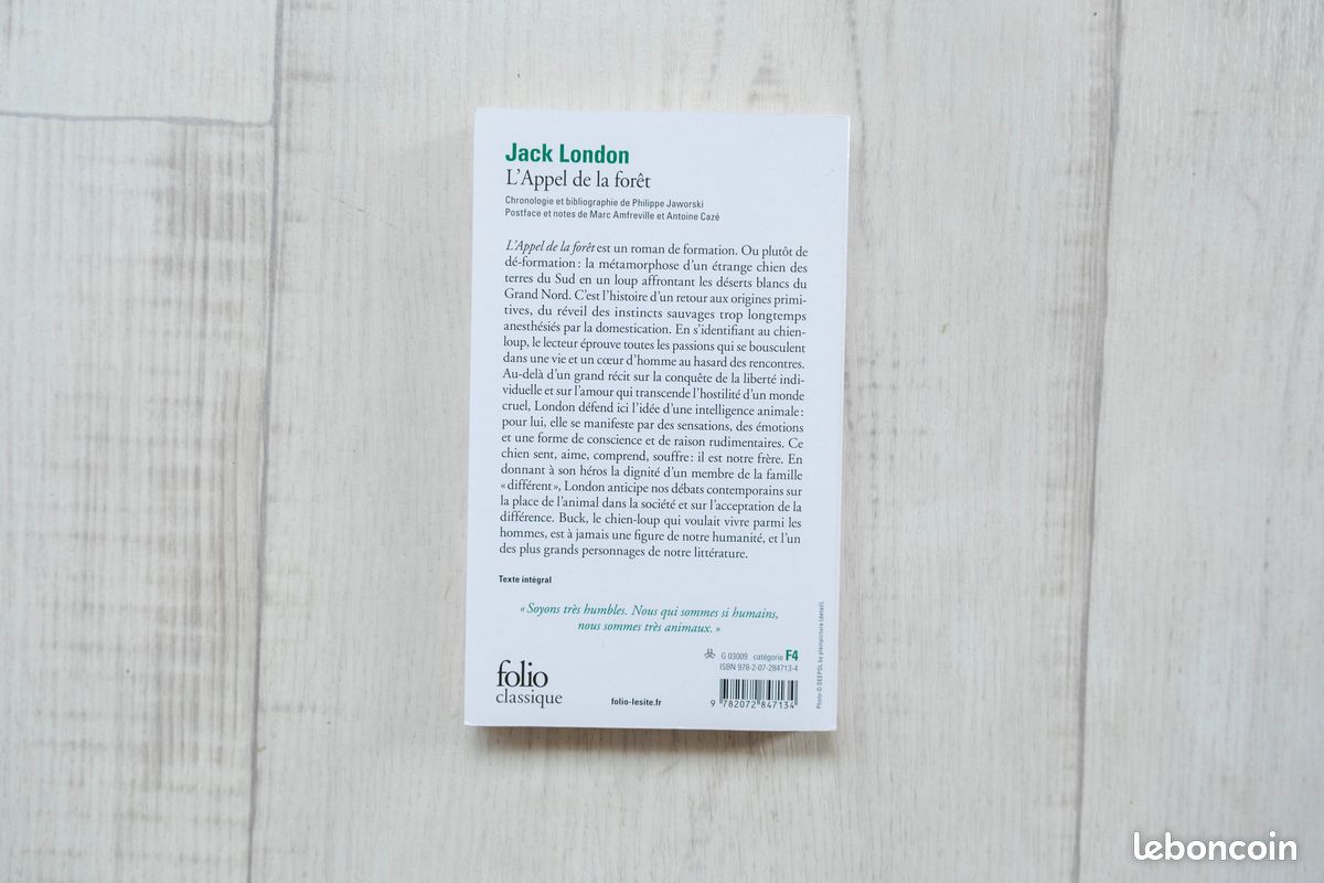 L'appel de la forêt Jack London - Livre (image 2)