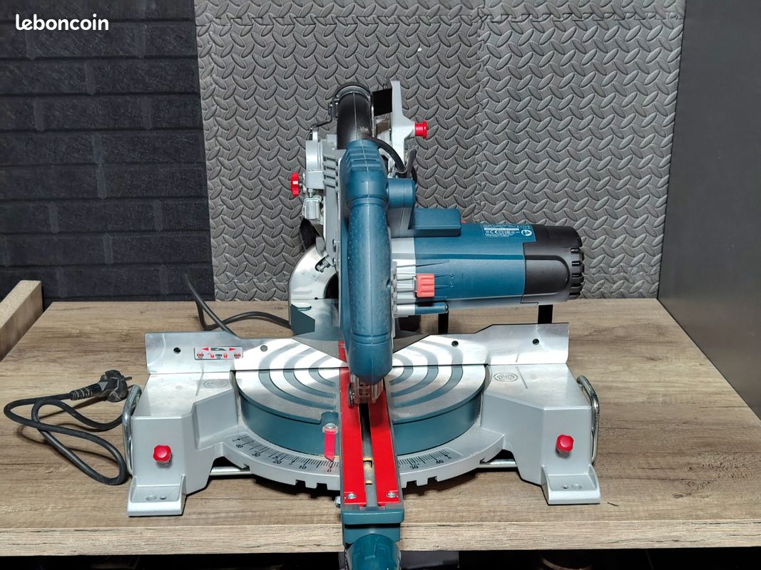 Bosch Professional scie à onglets radiale GCM 80 SJ (1 400 W