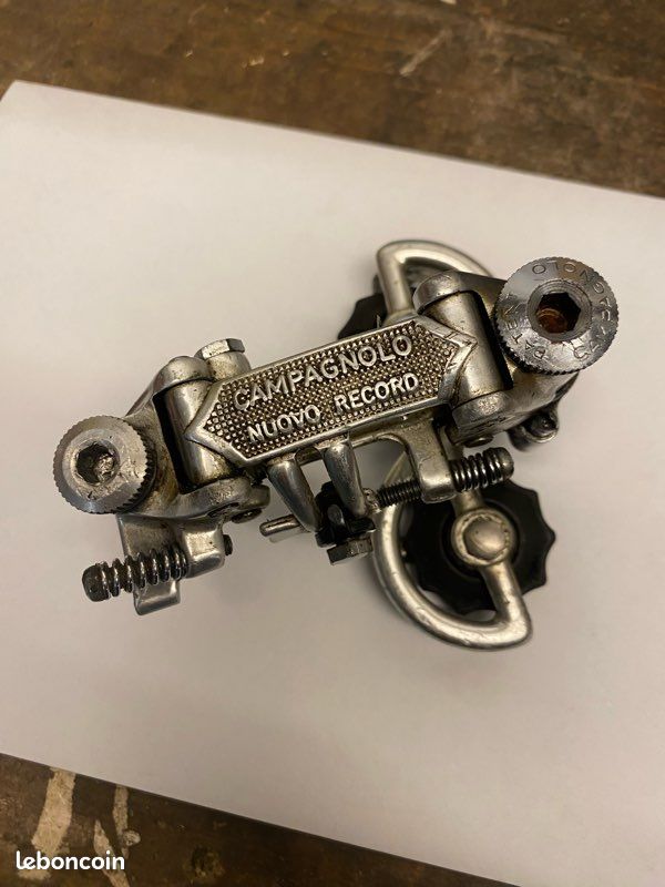 Dérailleur Arrière Campagnolo Nuevo Record – Vélo Course Vintage – Alu
