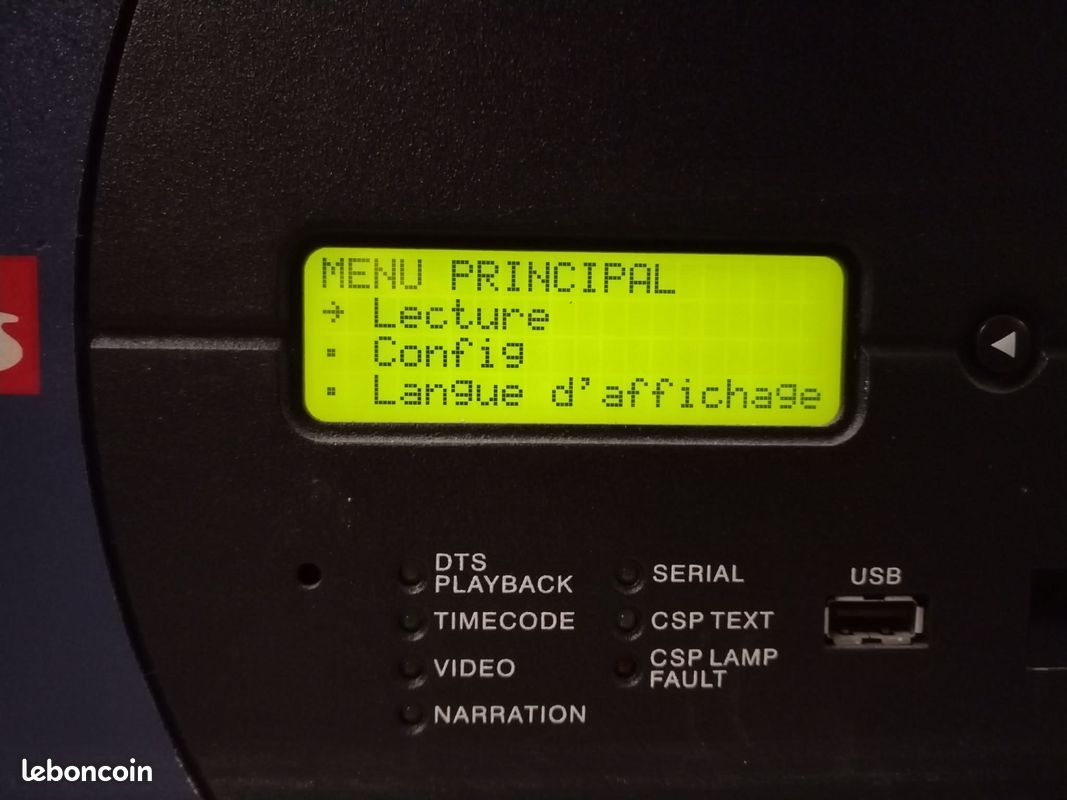 DOCUMENTATION / MANUEL INSTALLATION DTS XD10 CINEMA MEDIA PLAYER