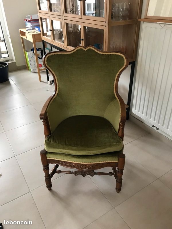 Fauteuil style XIXe (image 1)