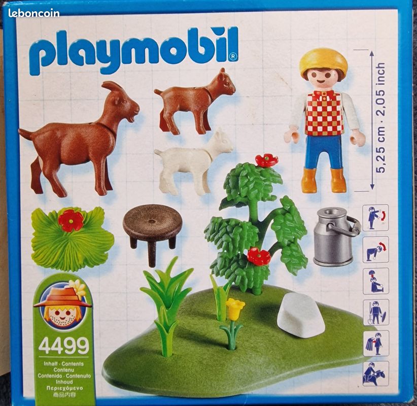 PLAYMOBIL 4499 - Enfant chèvres (image 1)