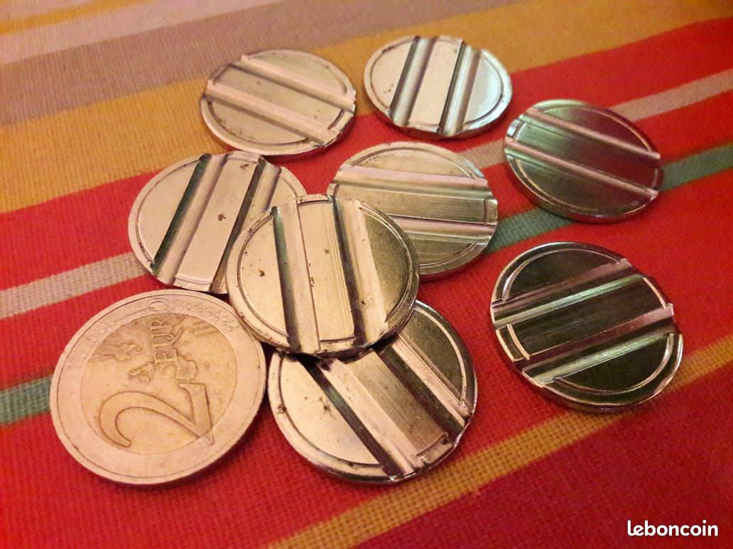 Lot de 8 jetons de lavage automatique (image 3)