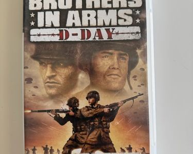 Jeu PSP BROTHERS IN ARMS D-DAY – Complet, En Français, Bon état, Action