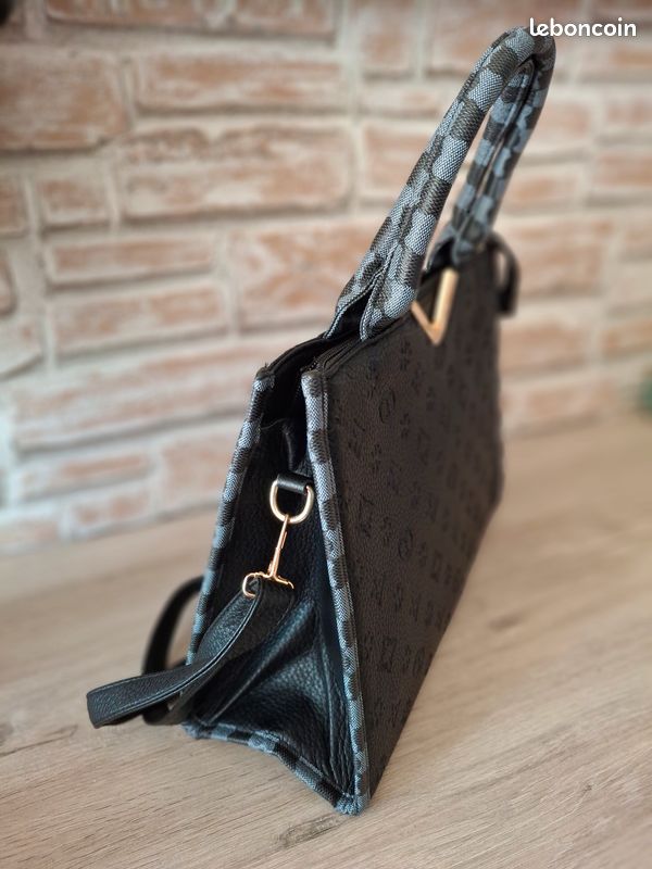Sac noir à main (image 4)