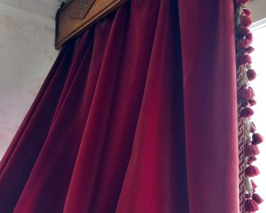 Rideau en velours à ruflettes Cyrillus | La Redoute