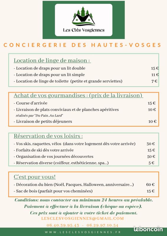 Appartement 4-6 personnes – Centre ville – à côté du lac – GERARDMER (image 9)
