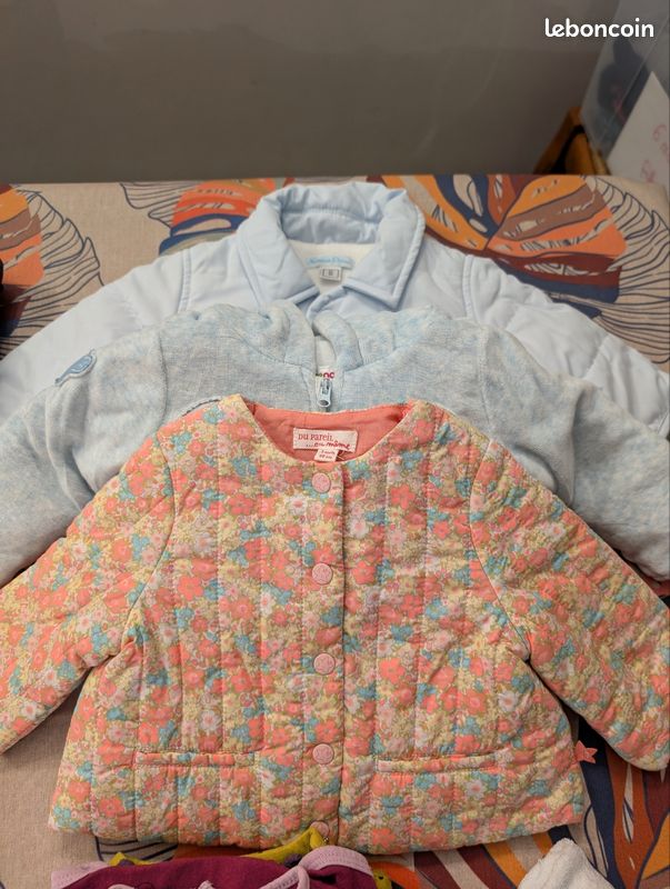 Lot de vêtements fille 3 mois automne hiver (image 2)