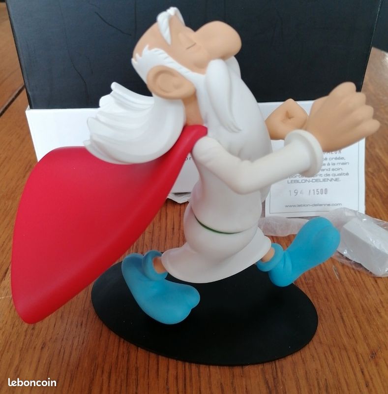 Sculpture Leblon Delienne - Panoramix En Balade - Coffret Et Certificat - Neuf