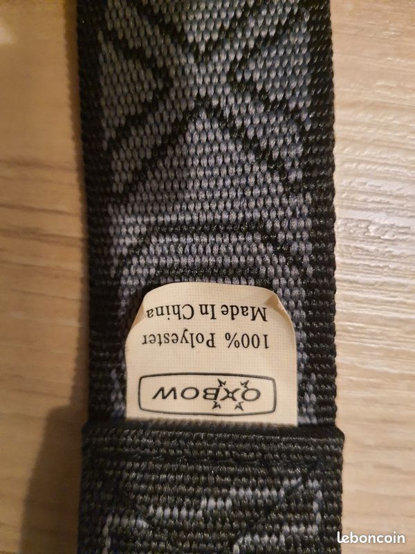 Ceinture Oxbow taille unique textile boucles acier (image 3)