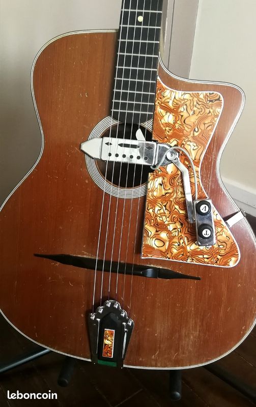 Guitare jazz manouche A. Di Mauro 1961 (image 5)
