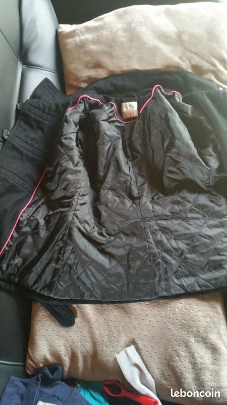 Manteau noir t 36 cache cache (image 6)