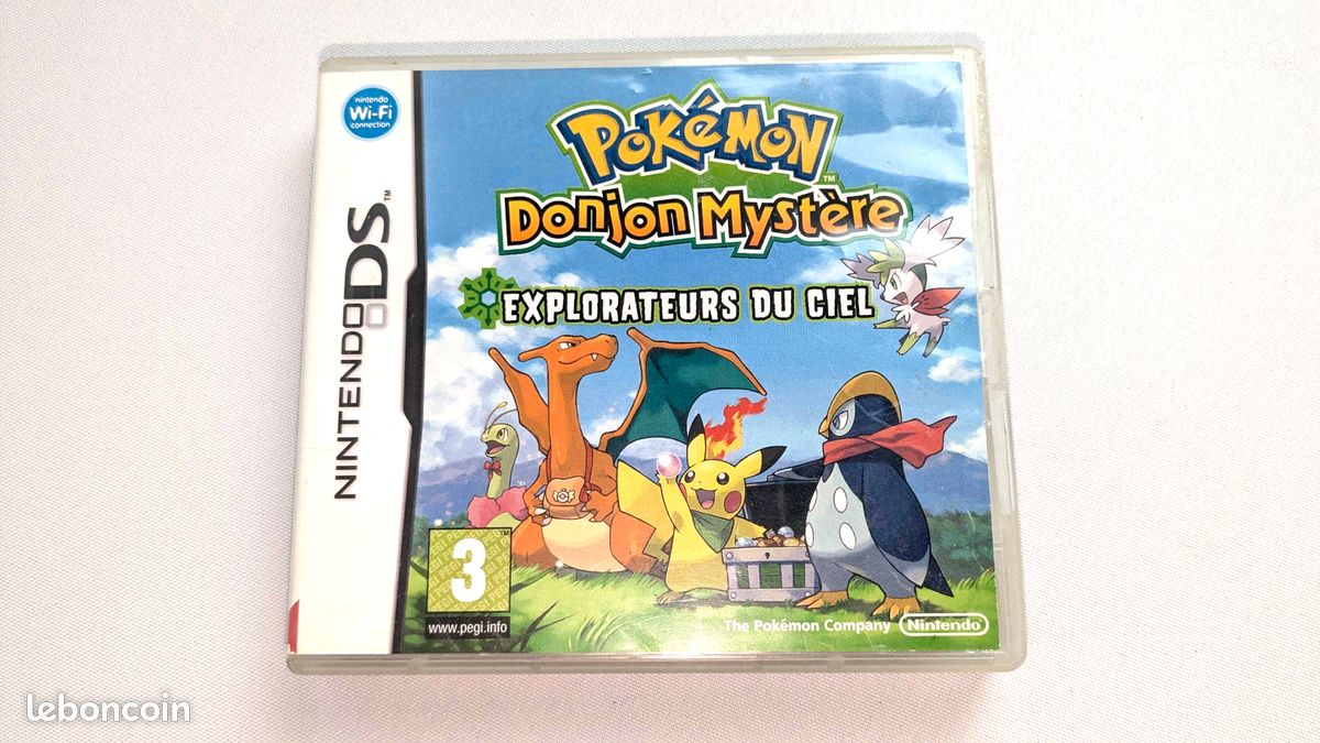 Pokémon Donjon Mystère : Explorateurs Du Ciel – Nintendo DS – 2009 – Très Bon état