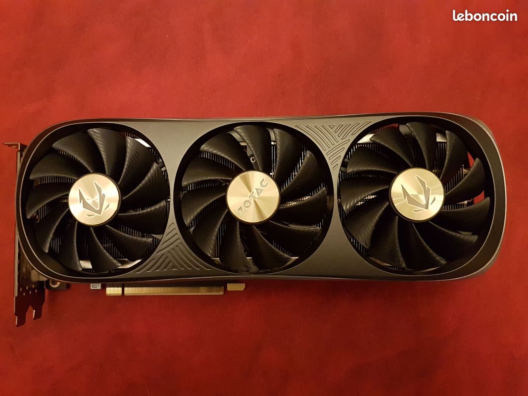 Zotac RTX 3080 Trinity OC 10Go - Parfait état! (D'occasion) à Vessy pour CHF 300 - avec