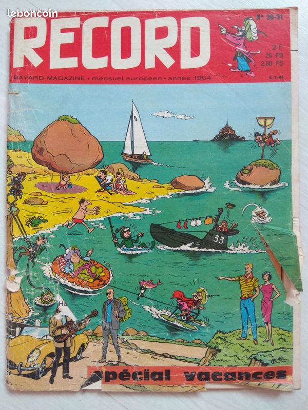 Lot de 7 numéros 1962/1963 magazines Record /n°1 (image 6)