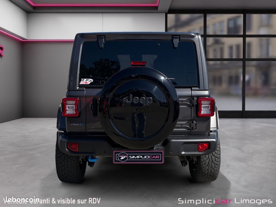 JEEP WRANGLER Unlimited 4xe 2.0 l T 380 ch PHEV 4x4 BVA8 Overland (image 11)