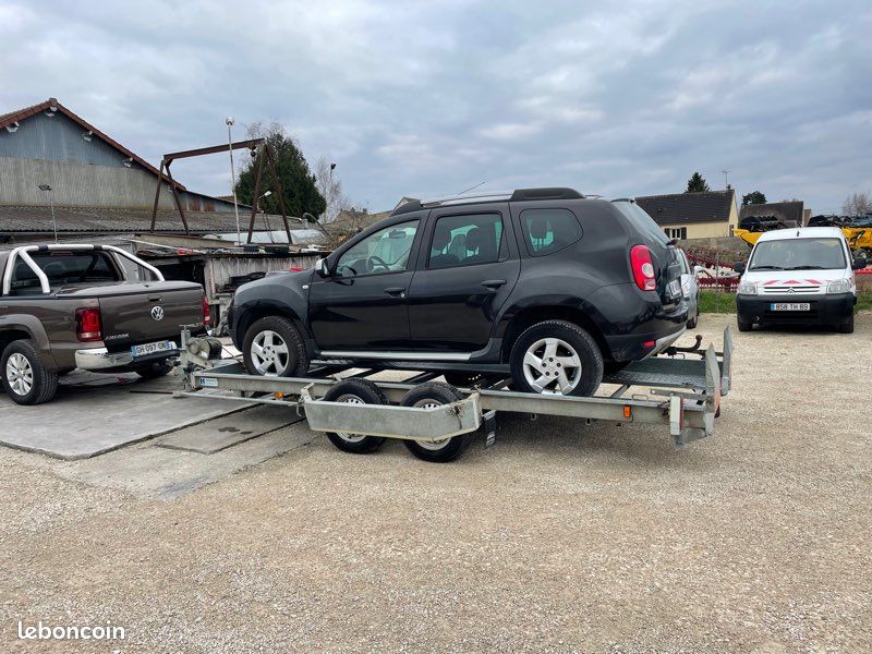 À Louer plateau remorque porte voiture double essieux ( location uniquement ) (image 2)