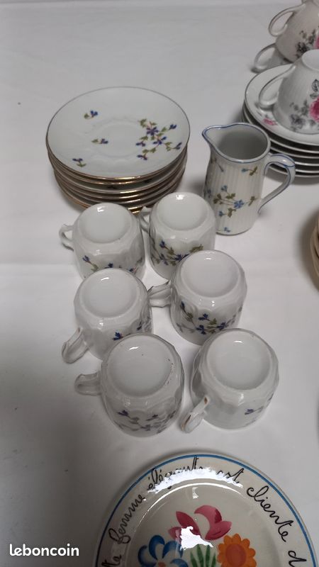 Porcelaines diverses limoges Gien (image 9)