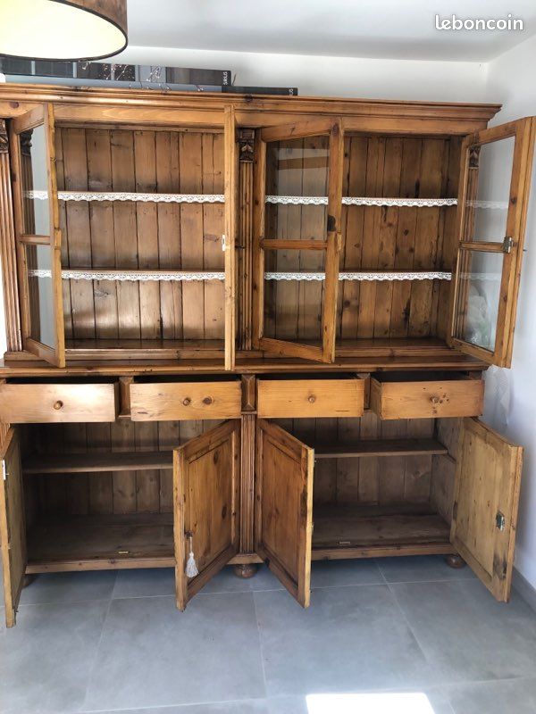 Meuble ancien epicea massif fin 19e debut 20e (image 1)