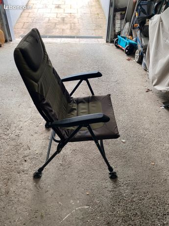 Petit Siège Pliant Ancien Pour Pêcheur - Vintage - Article De Pêche