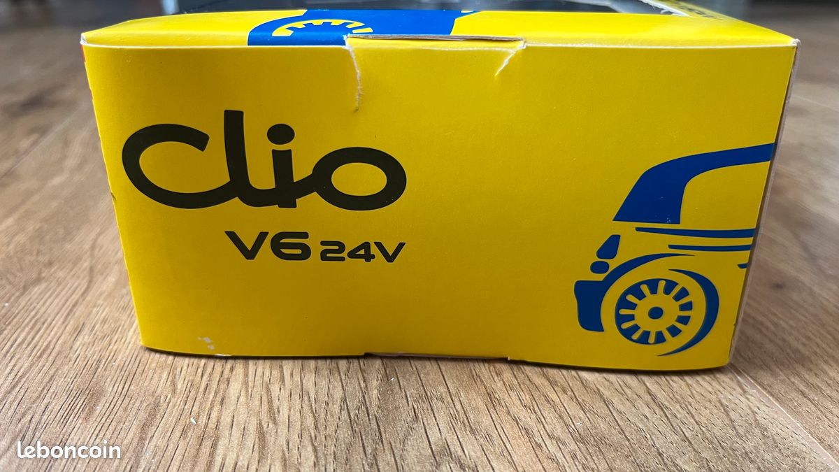 Miniature 1:43 Renault Clio V6 24V N°44 1998 - Kit Résin GTS Monté Jemmpy - Occasion Boîte