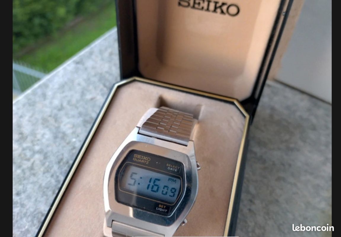 Seiko Automatic Montre Seiko Digitale Vintage Seiko Digital A259