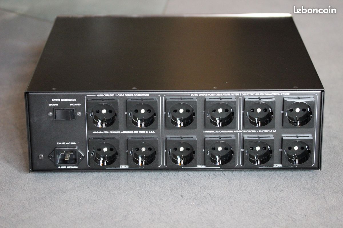 Audioquest Niagara 7000 conditionneur secteur haut de gamme modèle de démo garantie (image 5)