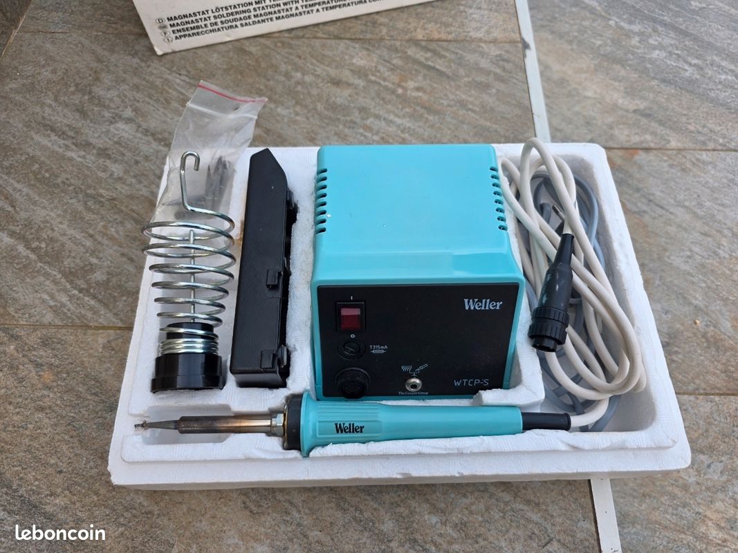 Station De Soudage Weller WTCP-S D'occasion – Parfait Pour Vos Réparations électroniques