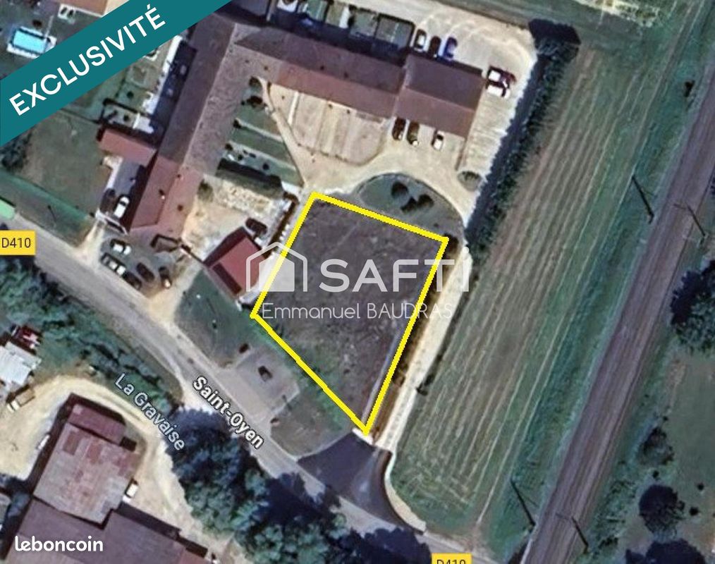 Terrain 1045 m² · à Montbellet · 1 045 m² · 34 000 €