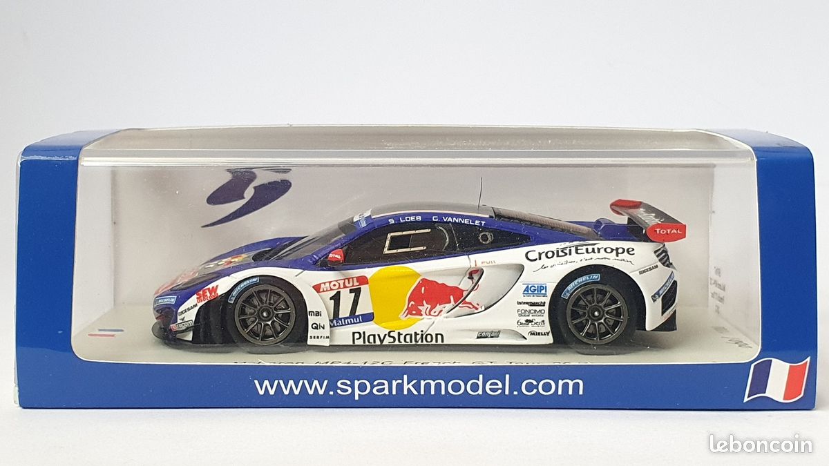 SPARK McLaren Espagne 1977 Villota - 1/43 - Modèle Neuf - Collection F1