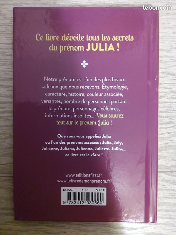 Julia - le livre de mon prénom (image 3)