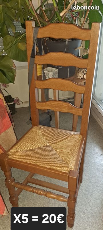 Chaise bois (image 1)