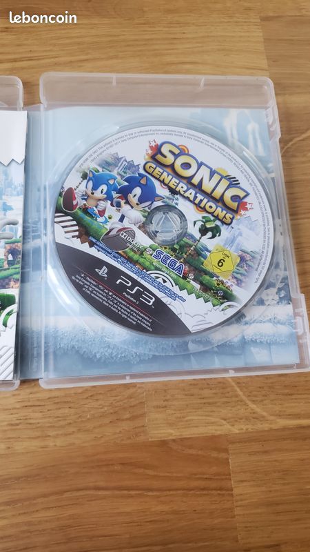 Sonic Generations - PS3 - Jeu Occasion Pas Cher
