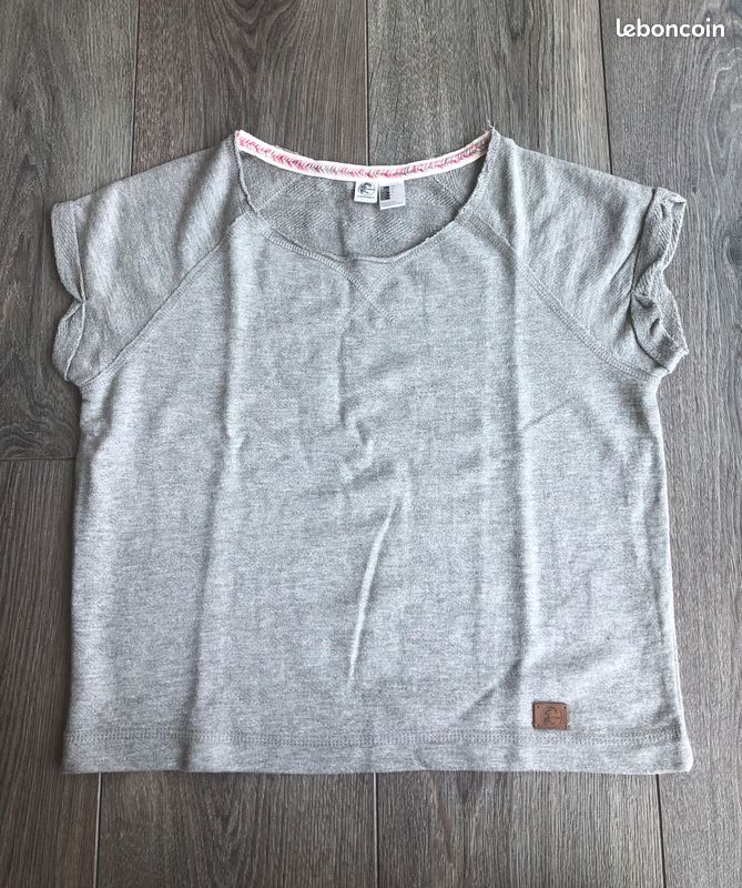 Top Haut coton - Sweat-shirt léger O'Neill pour Fille 11-13 ans, neuf (image 1)