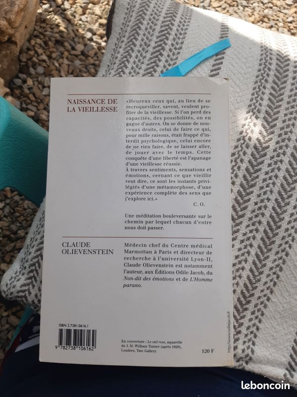 Livre "Naissance de la vieillesse" – Claude Olievenstein (image 2)