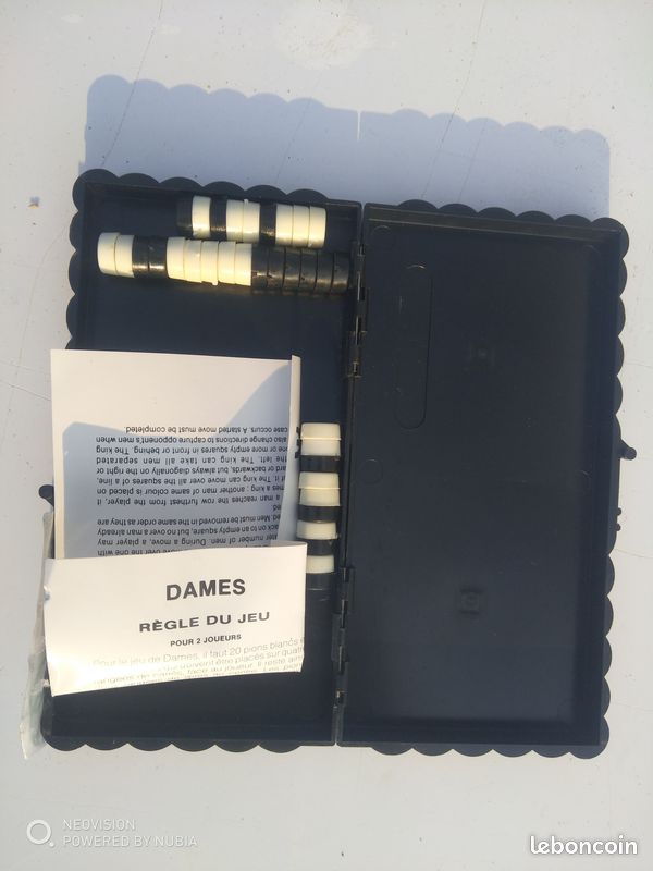 Jeu dame transportable (image 2)