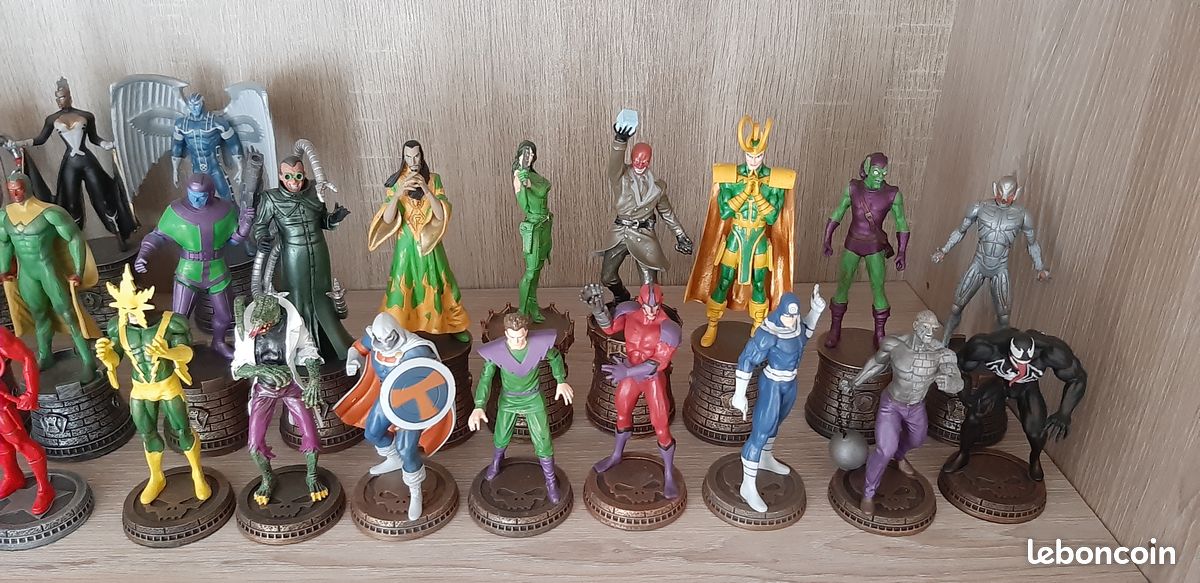 Jeu D'Échecs Marvel – Plateau De Jeu Collector (NEUF Scellé)