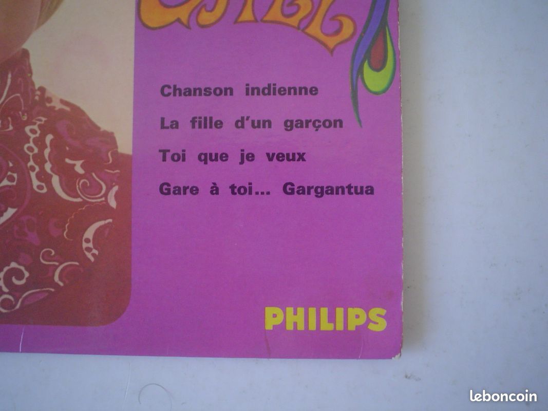 France Gall: Chanson indienne 45 T vinyle (image 6)