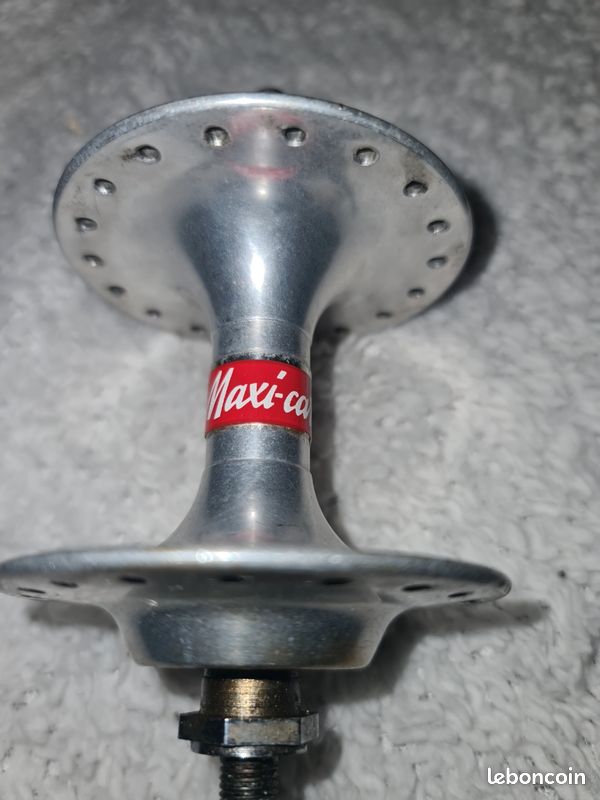 Paire De Moyeux Maxi-Car RFG – Flasque Moyenne (51 Mm), Vintage France