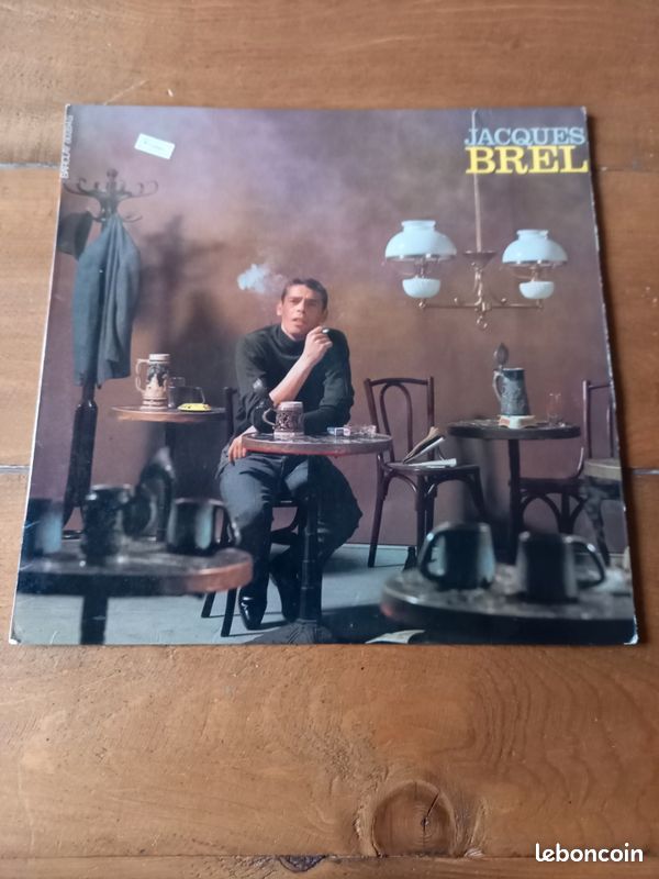 Jacques brel 33t 25cm vinyle biem label barclay 1965 (image 5)