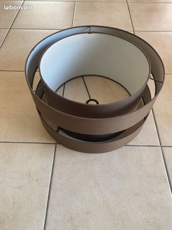 Abat jour double 50 cm (image 2)