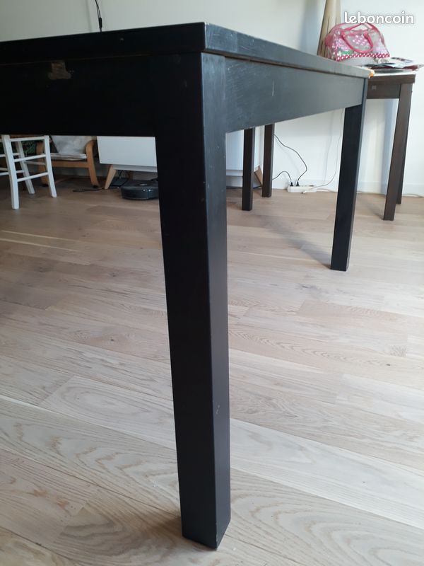 Table IKEA STEFAN LANEBERG avec 2 rallonges (image 2)