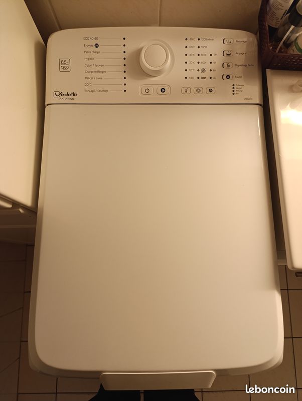 Machine à laver top (image 1)